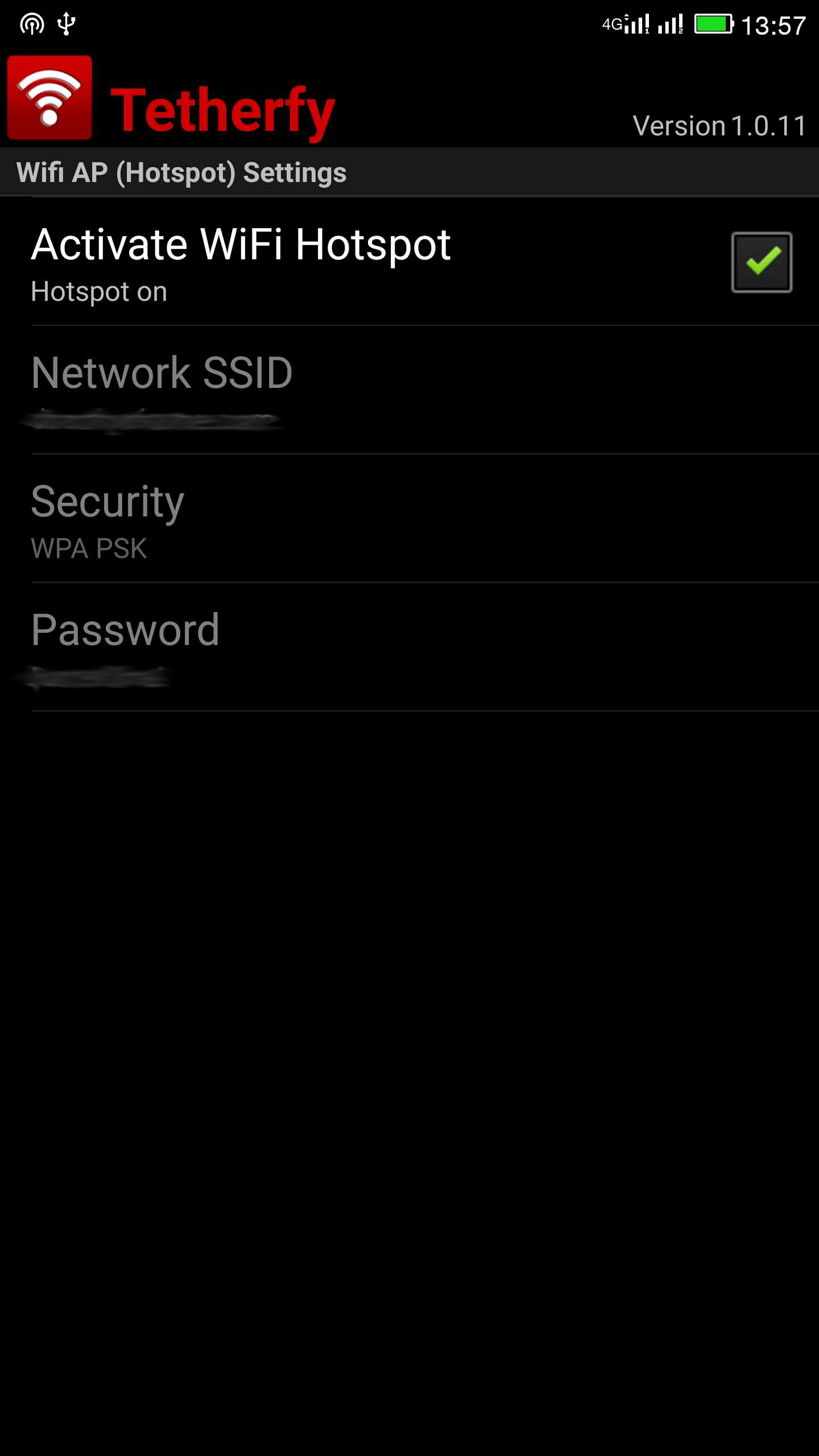 Wifi Tethering Trois et O2 Réseau de données PAYG