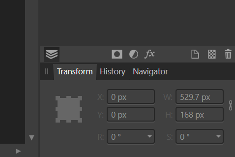 How to resize an a document to layer size in Affinity Designer
